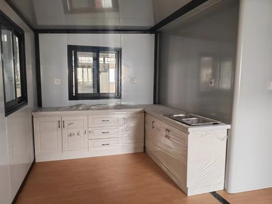 Diseño moderno 20ft o 40ft Contenedor de lujo al aire libre Casa de almacenamiento de trabajo