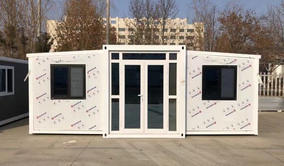 Cuadro de acero galvanizado Casa de contenedores expandible para personalizables