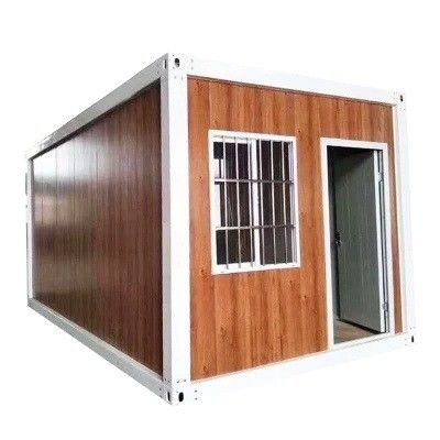 Casa de contenedores móvil con estructura de acero prefabricada y ventaja de instalación rápida