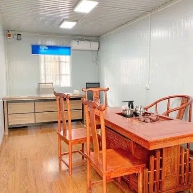 Casa de contenedores de estructura de acero de diseño moderno para el hogar prefabricado de color personalizado