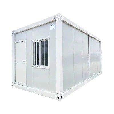 Casa de contenedores móviles de 20 pies o 40 pies con estructura de acero galvanizado personalizada