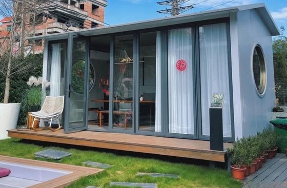 20 pies portátil Flat Pack Container Container Casa para el estilo contemporáneo