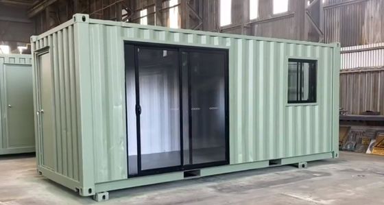 Estilo de diseño contemporáneo Prefabricado Flat Pack Living Container House 20ft/40ft