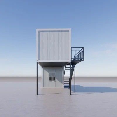 Casas modulares pequeñas prefabricadas personalizadas para la construcción de almacenes de talleres