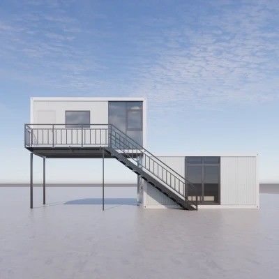 Casas modulares pequeñas prefabricadas personalizadas para la construcción de almacenes de talleres