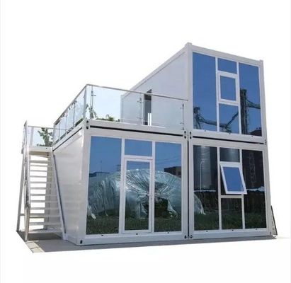 Casa de contenedores con puerta de acero La mejor opción de vivienda portátil