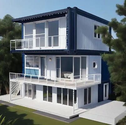 Casa de contenedores de color personalizado
