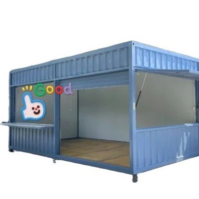 Contenedor moderno Casa portátil Flat Pack Plegable Instalación rápida con puerta de acero