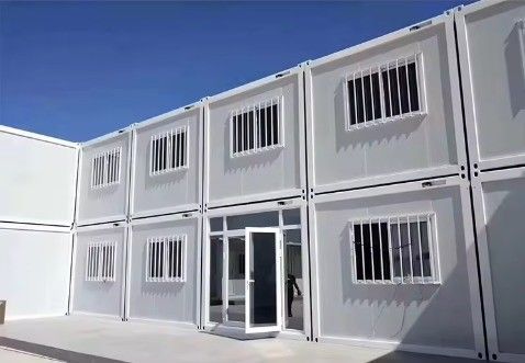 Casa de contenedores plegable prefabricada portátil de estructura de acero contemporánea para vivir