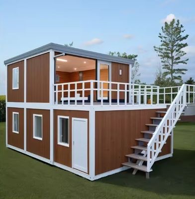 Puertas de acero desmontables Modulares de varios pisos Casas prefabricadas Contenedores Casas Edificios