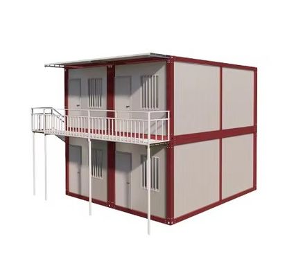 Puertas de acero desmontables Modulares de varios pisos Casas prefabricadas Contenedores Casas Edificios