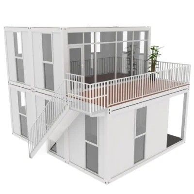 Vivienda móvil al aire libre Casa de contenedores Casa portátil Prefabricada