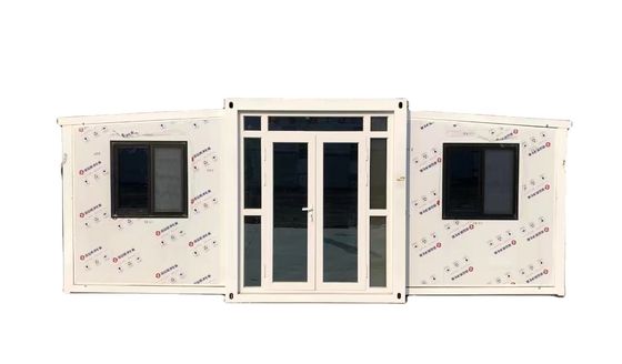 Casa de contenedores prefabricada con 2 dormitorios expandibles